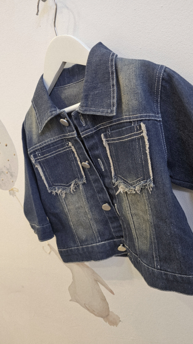 Compleu 2 piese, geaca cu pantalon din blug inchis [2]