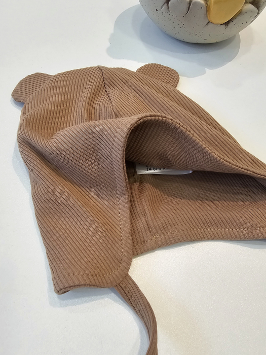 Caciula Urechi, jersey rib Cacao [2]