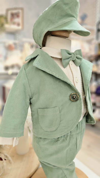 Costum 5 Piese, bebelus, Verde Mint [2]