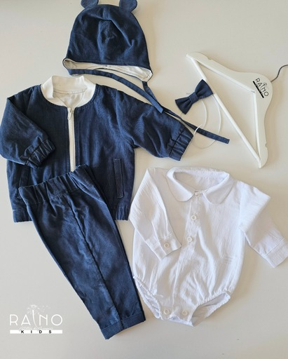 Costum 5 piese Denim [3]