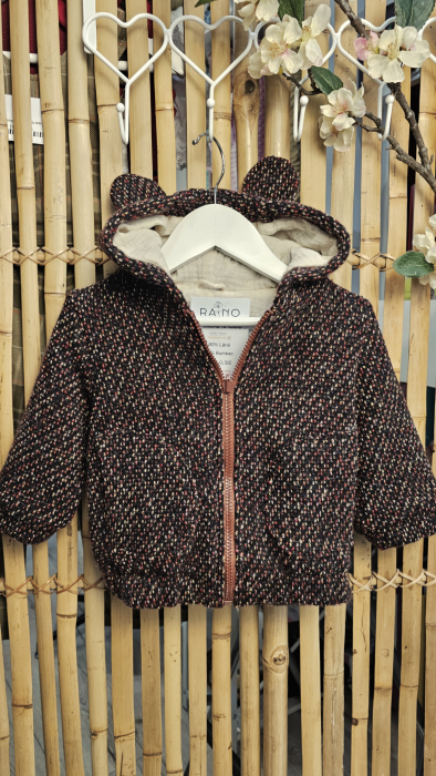 Geaca Bomber, lana bucle, unisex [3]