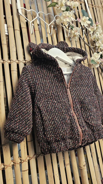 Geaca Bomber, lana bucle, unisex [2]