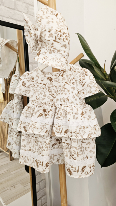 Rochie din muselina Flavia + Palarie [2]