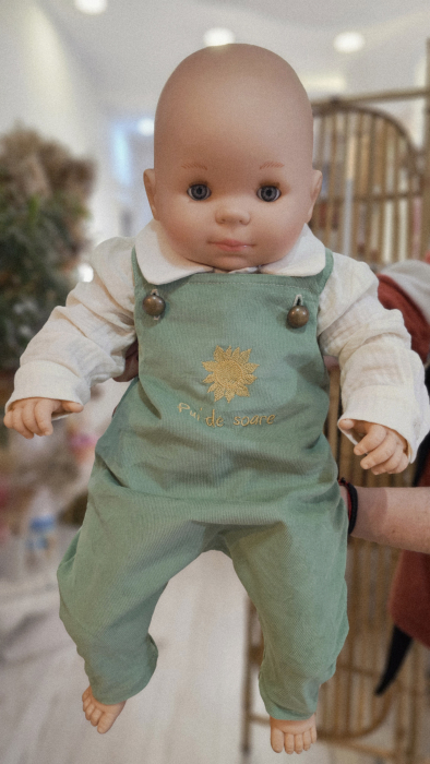 Salopeta Velur, Mint, Pui de Soare [2]