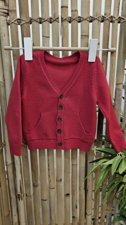 ACCESORII - Cardigan RedDark