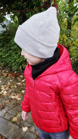 COPII - Căciulă bumbac Light Gri