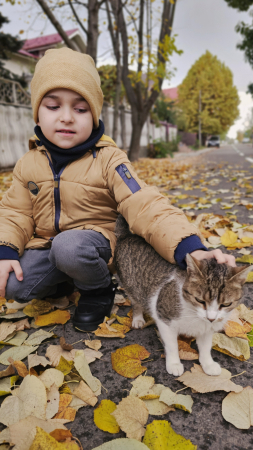 Caciuli copii - Căciulă bumbac, culoare galben pai