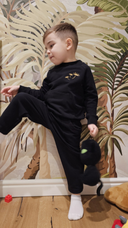Costum/Set - Compleu Dandelion 2P Negru