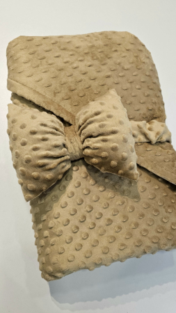 Pătură capison, groasă, culoare camel [4]