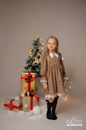 Rochii Festive - Rochie Cadrilat Ginger