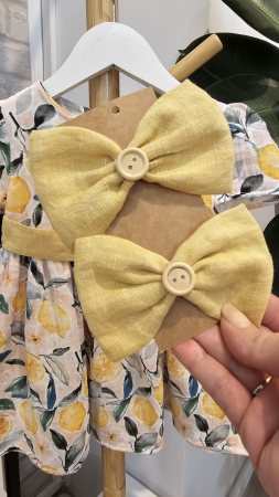 Rochii Bumbac - Rochie Muselina Limonade