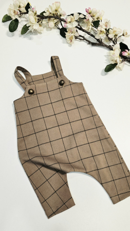 Salopeta - Salopeta Stofa, model cadrilat