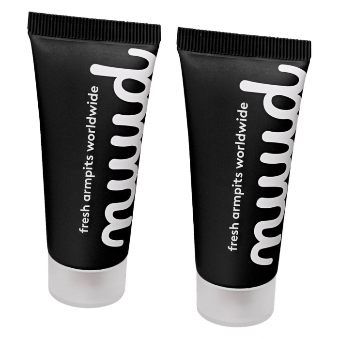 Set 2 deodorante naturale Nuud, crema, 20 ml tub negru Smarter pack [2]