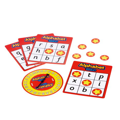 Joc Bingo Cu Doua Fete Alphabet Bingo [2]