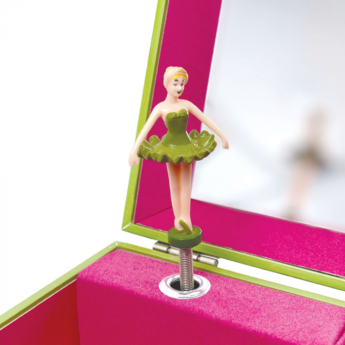 Cutiuta Muzicala Pentru Bijuterii Cu Suport Inele Si Sertar 'Seasons' [5]