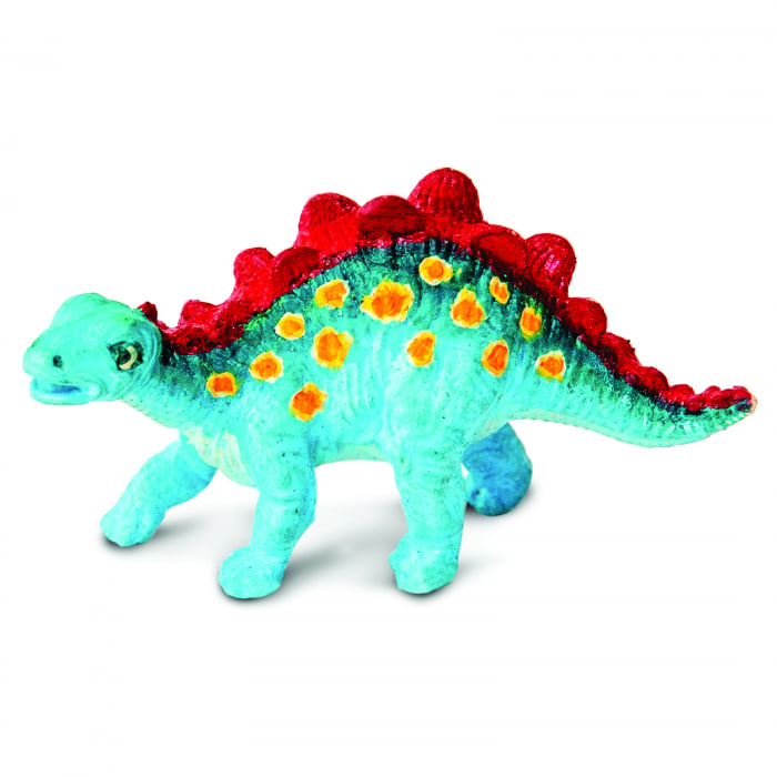 Dino Dana Pui de Stegosaurus cu ou Safari Ltd [2]