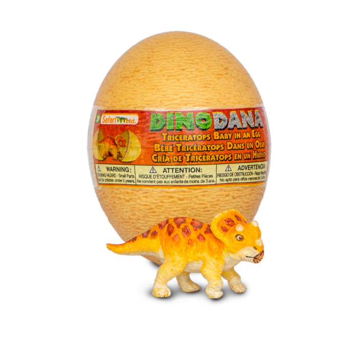 Dino Dana Pui de Triceraptos cu ou Safari Ltd [1]