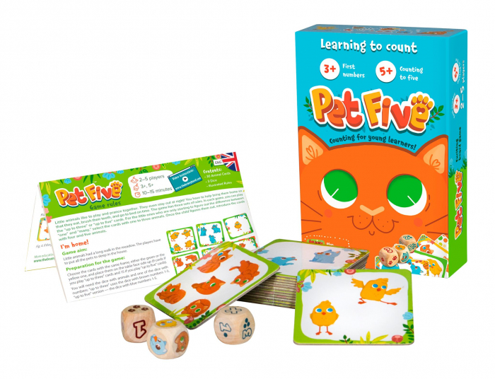 PET FIVE - Joc educativ Invatam sa numaram [2]