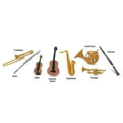 Tub 8 Figurine Instrumente muzicale Safari Ltd [3]
