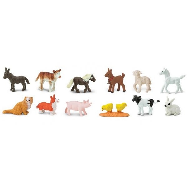 Set 48 figurine Pui Animale De La Ferma Safari Ltd [2]