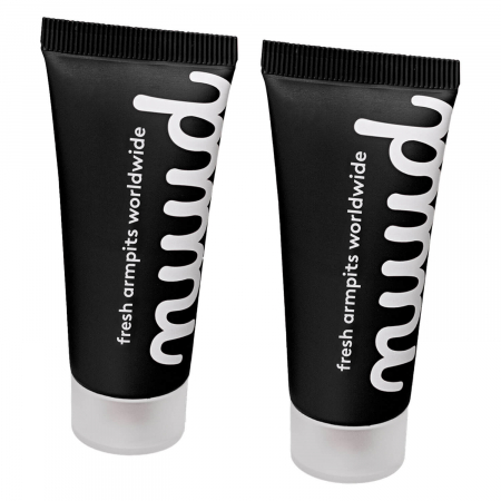 Set 2 deodorante naturale Nuud, crema, 20 ml tub negru Smarter pack [1]