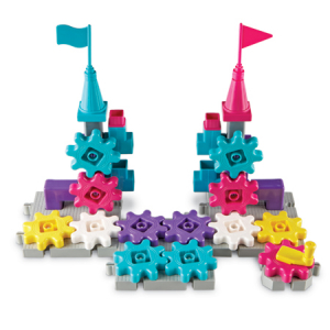 Jucarii interactive si logice - Joc Constructie Gears! Gears! Gears!® Castle Gear