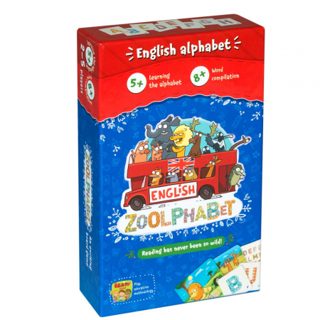 Jocuri educative - Joc Educativ Invatam Alfabetul limbii engleze - Zoolphabet