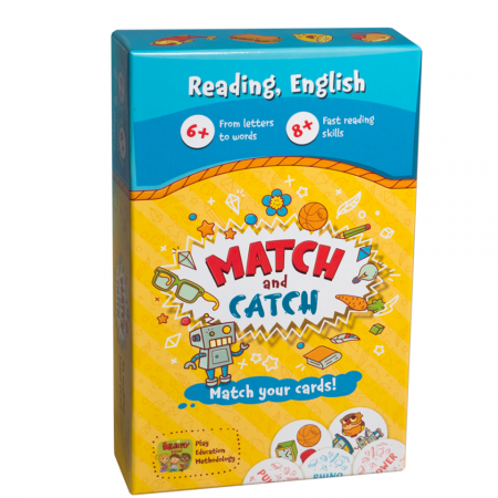 Jocuri educative - MATCH AND CATCH – Joc educativ de asociere