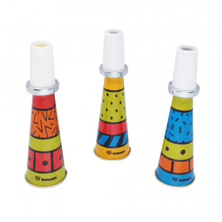 Instrumente muzicale de jucarie - Set 3 Mini trompete distractive  Svoora