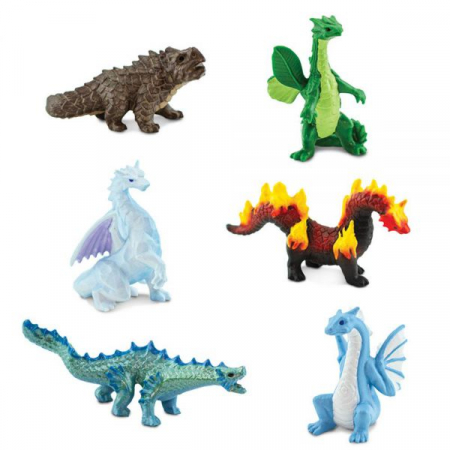 Tub 6 figurine Dragoni Safari Ltd [2]