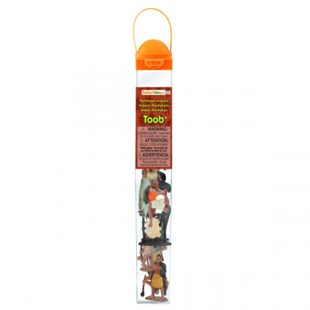 Recomandarea saptamanii - Tub 12 Figurine Indienii Powhatan Safari Ltd