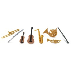 Tub 8 Figurine Instrumente muzicale Safari Ltd [1]