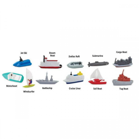 Set 48 figurine Transport maritim Safari Ltd [1]