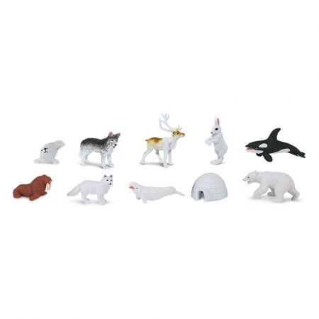 Set 48 Figurine Animale Lumea Arctica Safari Ltd [1]