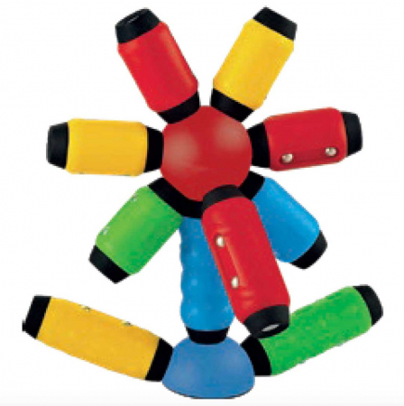 Set Inteligent de Constructie Magnetic cu 52 Piese Magnesticks Nexus ​​​​​​​ [2]