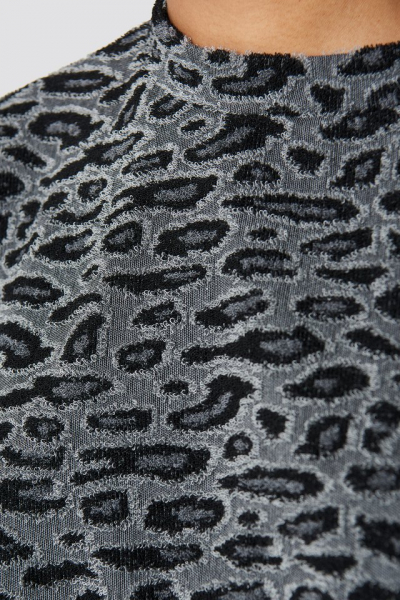 Bluza Textured Leopard Top [4]
