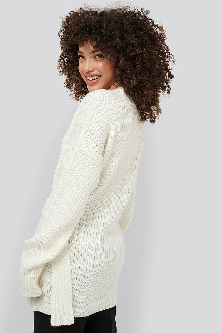 Cardigan Ribbed Knitted [2]