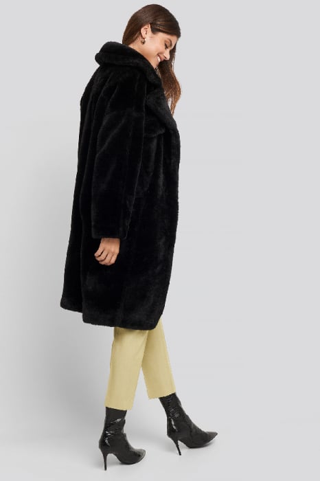 Long Teddy Fur Jacket [2]
