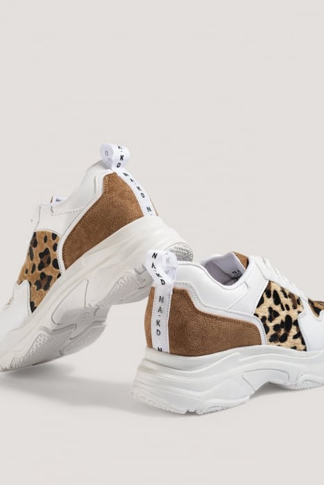 Pantofi sport Leopard Detailed Chunky [4]