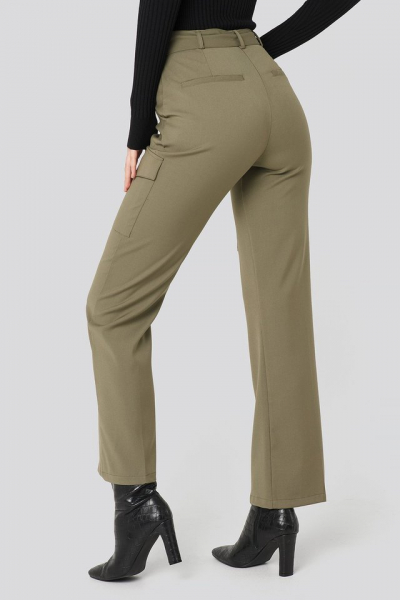 Pantaloni Patch Pocket Belted [3]