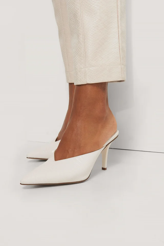 Sandale Pointy Squared Back Mules [5]