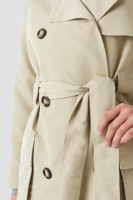 Pocket Detail Trenchcoat [3]