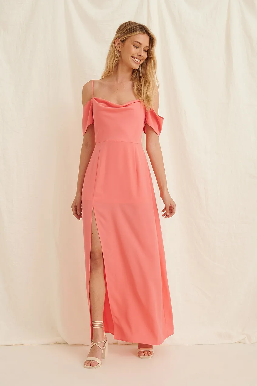 Rochie Draped Detail Recycled Maxi [2]