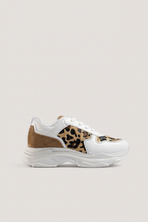 Pantofi sport Leopard Detailed Chunky [0]