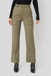 Pantaloni Patch Pocket Belted [1]