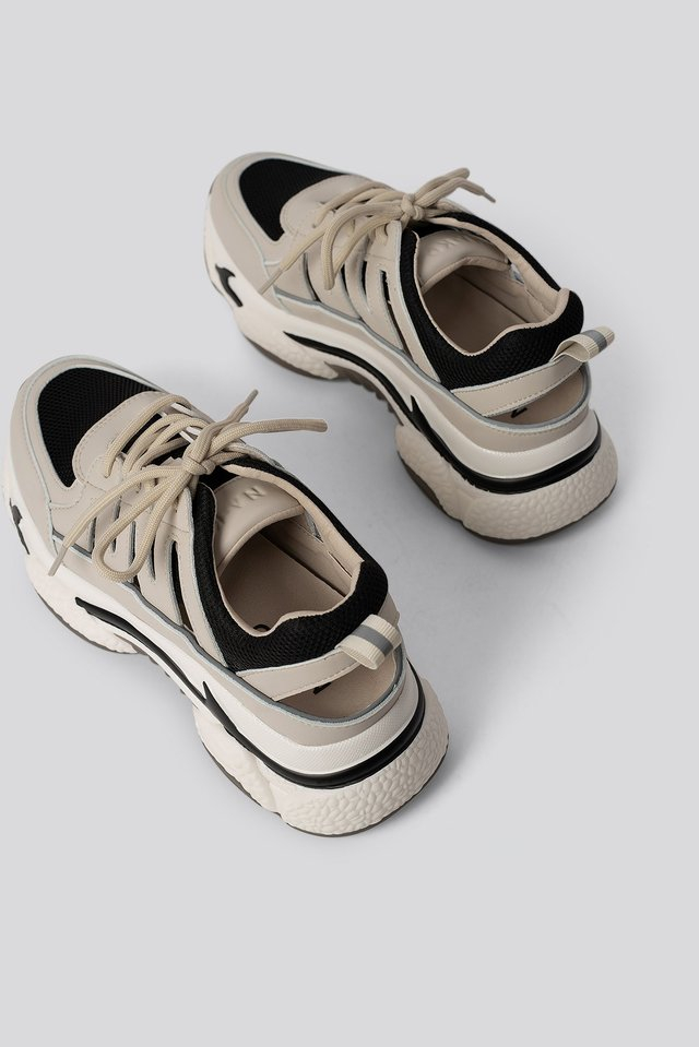 cut out chunky trainers
