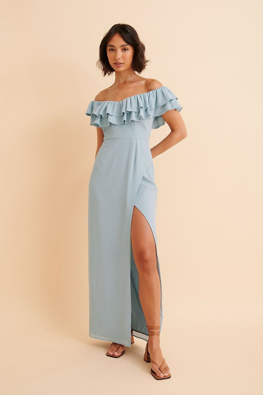 rochie off shoulder