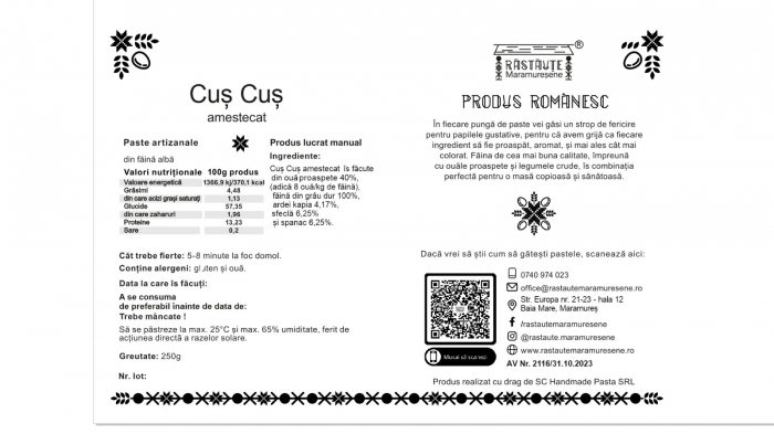 Cuș cuș amestecat artizanal cu legume [4]