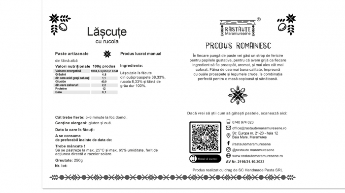 Lășcuțe cu rucola [2]