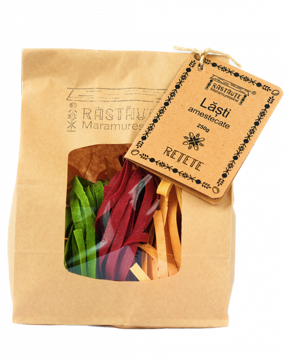 Laști artizanale colorate – Paste artizanale cu legume din Maramureș [2]
